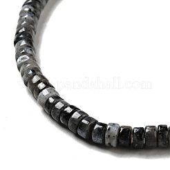 Натуральные нити бус из ларвикита G-D474-01