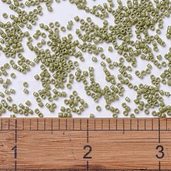MIYUKIデリカビーズ  シリンダー  日本製シードビーズ  11/0  （db2124) duracoat染色不透明サボテン  1.3x1.6mm  穴：0.8mm  約2000PCS /ボトル  10 G /ボトル&nbsp;SEED-JP0008-DB2124