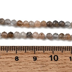 Натуральный лунный камень бисер нитей&nbsp;G-H336-A12-02