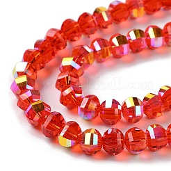 Trasparenti perle di vetro placca fili&nbsp;GLAA-Q099-C01-M01-1