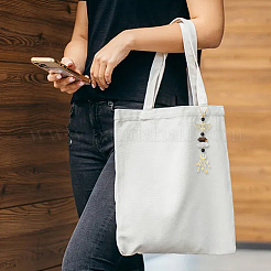 Бабочка и луна 201 нержавеющая сталь подвесные украшения для автомобиля&nbsp;HJEW-PH01764