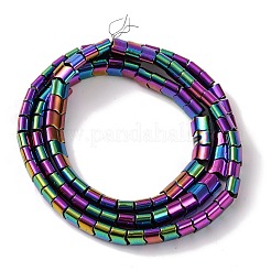 Fili di perline di ematite sintetica non magnetica elettrolitica&nbsp;G-Q174-01D