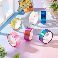 6 Rolle 6 Farben Haustier-Dekorband&nbsp;OFST-TA0001-07