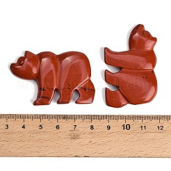 Pendentifs sculptés en pierres précieuses naturelles et synthétiques mélangées&nbsp;GG-CBA3958-02
