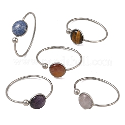 304 Edelstahl-Armreife für Damen&nbsp;BJEW-JB14328