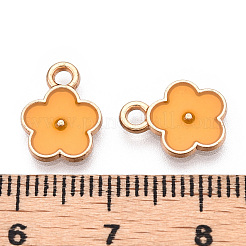 Подвески из эмали и сплава&nbsp;HUDU-PW0001-002D-04