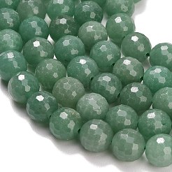 Естественный зеленый авантюрин бисер нитей&nbsp;G-C280-B20-12mm