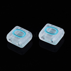 Maillons multi-brins en acrylique transparent givré&nbsp;MACR-N008-38