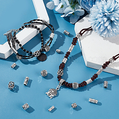 120шт 12 стиля бусины из сплава в тибетском стиле FIND-PH0018-86