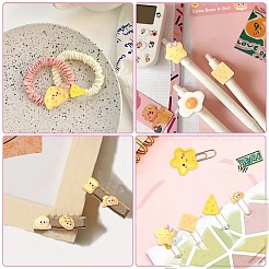 40шт 10 стиля непрозрачные кабошоны из смолы&nbsp;CRES-YW0002-66