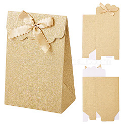 Прямоугольные блестящие бумажные подарочные пакеты&nbsp;CARB-TAC0002-05D