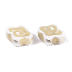 Perles en porcelaine manuelles&nbsp;PORC-Q008-09I