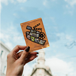 Трафареты для резки пленки из углеродистой стали DIY-WH0309-2073