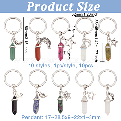 Брелок с кулоном в виде пули KEYC-AB00010