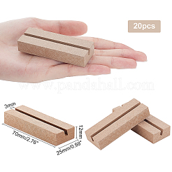 MDF (Mitteldichte Faserplatte) Sockel&nbsp;AJEW-WH0182-28