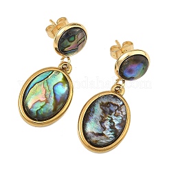 Boucles d'oreilles pendantes en acier inoxydable 304 pour femmes&nbsp;EJEW-JE07350-01