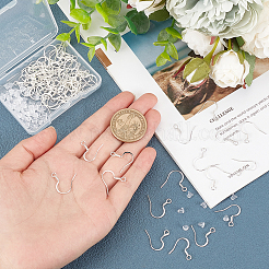 80 шт. французские крючки для сережек из нержавеющей стали 304&nbsp;STAS-UN0036-43