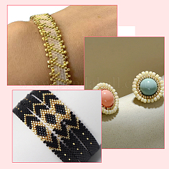 3 рулон нейлоновых ниток для бисероплетения со специальным покрытием&nbsp;OCOR-PA0001-02B