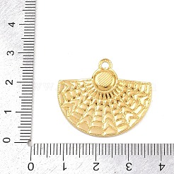 Подвески из нержавеющей стали 304 в богемном стиле с синтетической бирюзой&nbsp;STAS-G381-02G-01