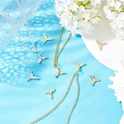 18шт 3 цвета латунные подвески KK-FH0002-40