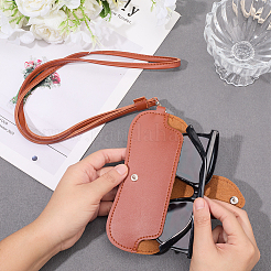 1 шт. Футляры для очков из искусственной кожи&nbsp;AJEW-CN0005-52A