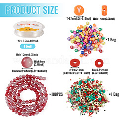 Kits para hacer collares y pulseras de diy&nbsp;DIY-TAC0032-18C