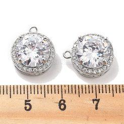 Латунные микро проложить кубического циркония подвески&nbsp;KK-M102-40P