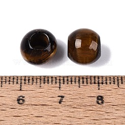 Natürliche Tigerauge europäischen Perlen&nbsp;G-Q607-02S