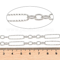 Цепи Figaro из нержавеющей стали 304&nbsp;CHS-L034-05P