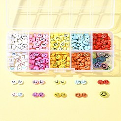 10 цвет непрозрачных акриловых бусин MACR-FS0001-77