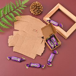 Scatola regalo di carta kraft&nbsp;X-CON-L014-E02