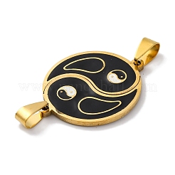 201 подвеска-коннектор из нержавеющей стали с эмалью&nbsp;STAS-Q342-14G