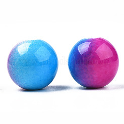 Лакированные бусины из акрила  X-MACR-S275-040