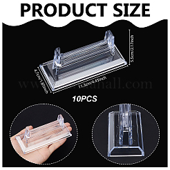10 porte-cartes de visite de bureau en acrylique&nbsp;ODIS-GA0001-97