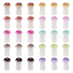 200шт 10 цвета непрозрачные стеклянные бусины GLAA-TA0001-20