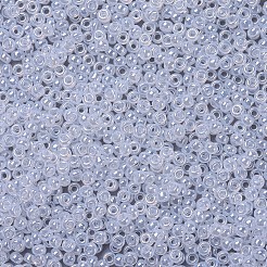MIYUKIラウンドロカイユビーズ  日本製シードビーズ  11/0  （rr511)クリスタルセイロン  2x1.3mm  穴：0.8mm  約50000個/ポンド&nbsp;SEED-G007-RR0511