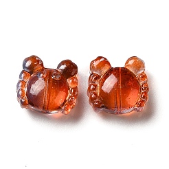 Прозрачные стеклянные бусины GLAA-O023-15