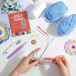 Damentasche DIY Stricksets für Anfänger&nbsp;DIY-WH0622-160