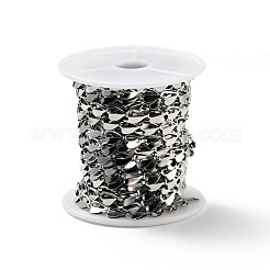 Anlaufgeschützte Herzgliederketten aus Edelstahl 304&nbsp;CHS-D035-01P