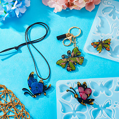 2 шт. 2 стильных силиконовых форм для подвесок&nbsp;SIMO-TA0001-03