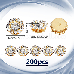 200 Stück Strass aufnähen&nbsp;RGLA-HY0001-04