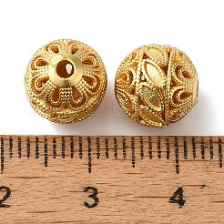 Покрытие стойки полые латунные бусины&nbsp;KK-P276-02E-G