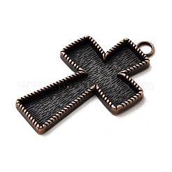 Сеттинги для кулона (кабошона) тибетского стиля с эмалью&nbsp;LS-TIBEP-4479-R-LF