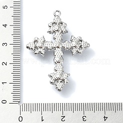 Сплав покрытия стойки с подвесками из искусственного жемчуга из АБС-пластика FIND-Z051-08P