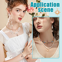 10шт латунные подвески с микропаве и кубическим цирконием&nbsp;KK-NB0003-94A