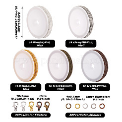 Набор для изготовления ожерелья из цепочки своими руками&nbsp;DIY-BT0001-39