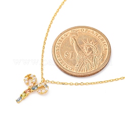 925 collier en argent sterling avec pendentif constellation en zircone cubique colorée pour femme&nbsp;STER-R009-01G-01