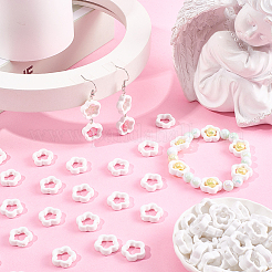 100 шт. Непрозрачные акриловые бусины MACR-SC0002-25