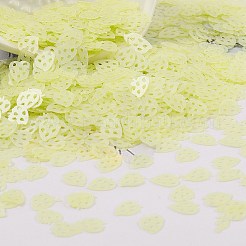 Пластиковые бусины с блестками PVC-R024-05B