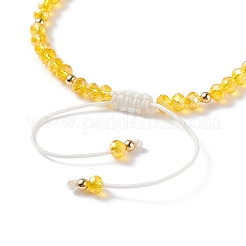 Set di bracciali con perline intrecciate a cuore&nbsp;BJEW-TA00056-03